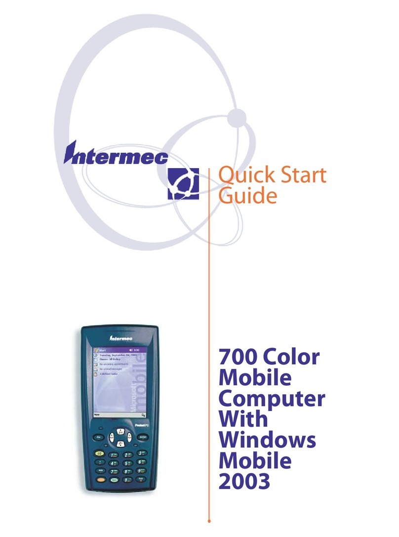 Intermec 700 Series User manual