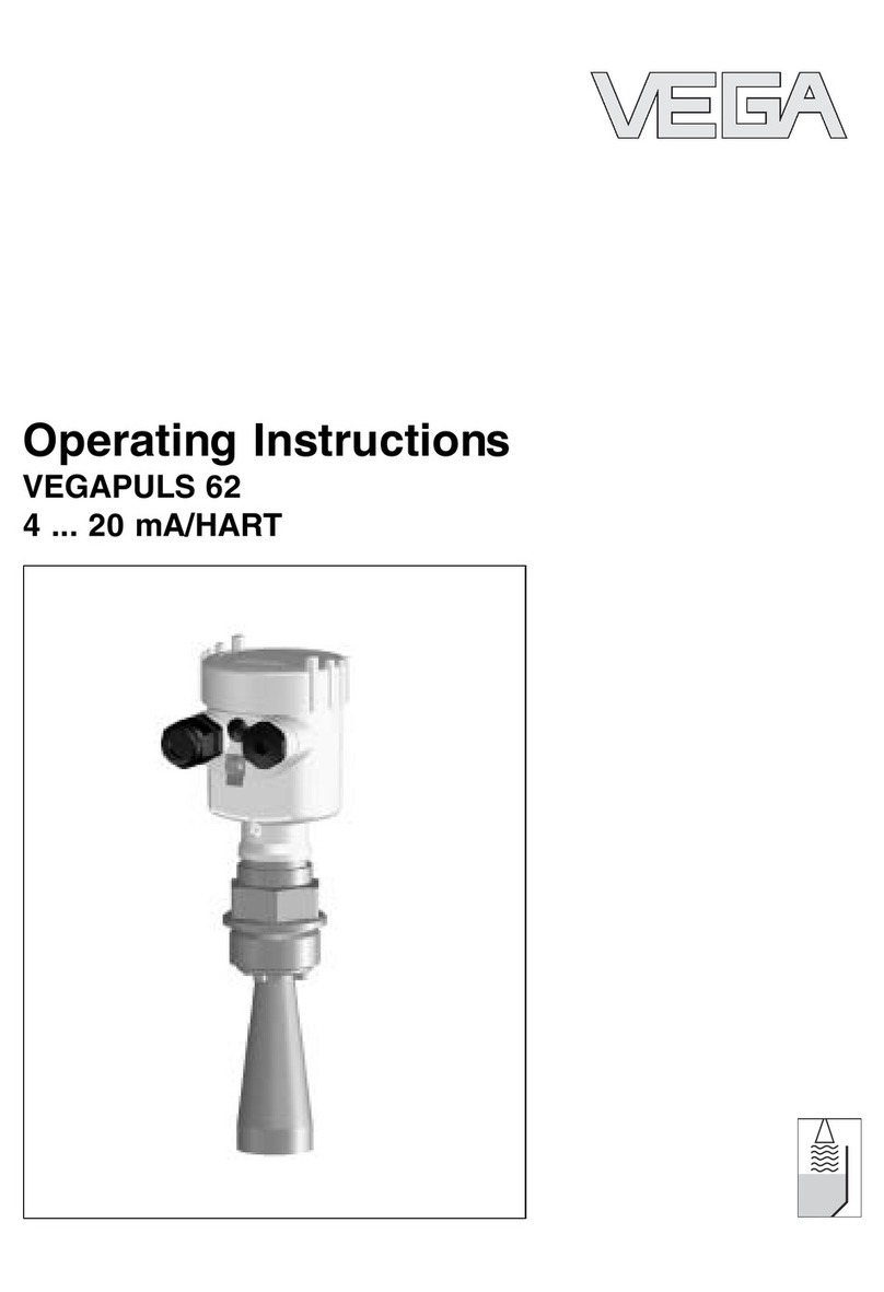Vega VEGAPULS 62 operating instructions