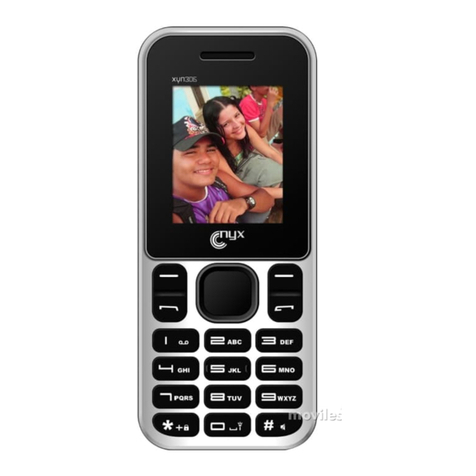 Nyx xyn306 User manual