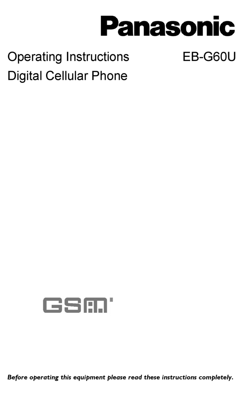 Panasonic EB-G60U operating instructions
