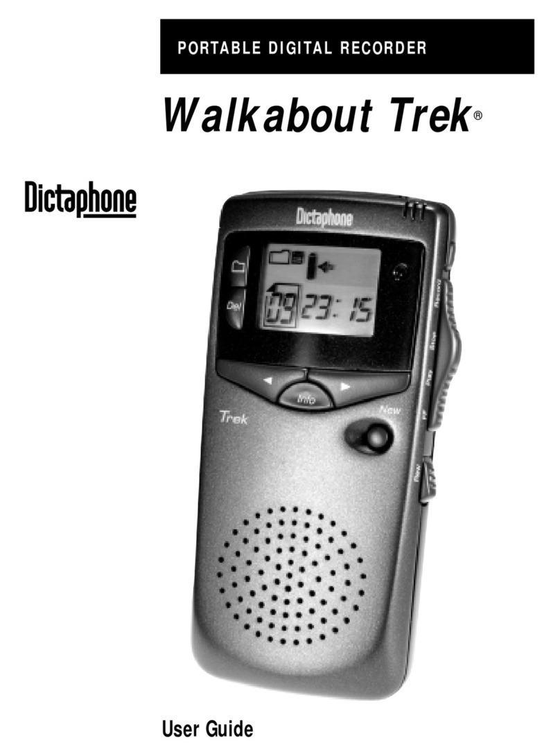 Dictaphone Walkabout Trek user guide