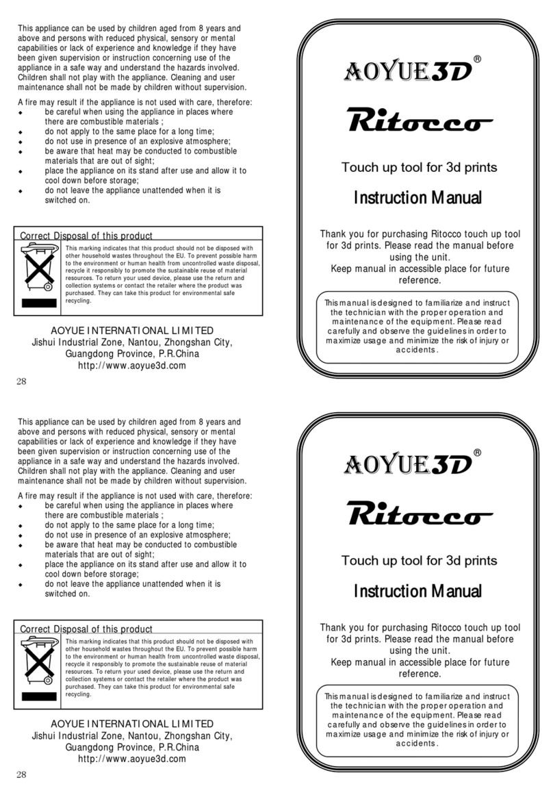 aoyue Ritocco instruction manual