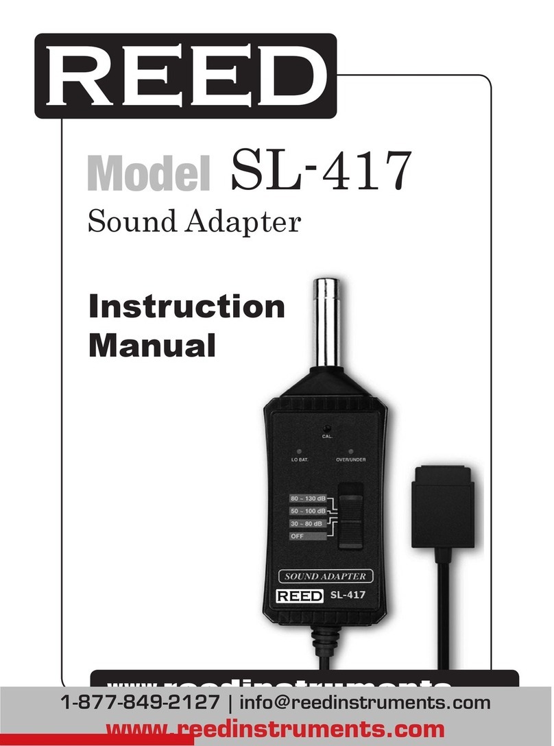 REED SL-417 instruction manual