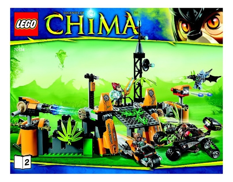 LEGO legends of chima 70134 User manual