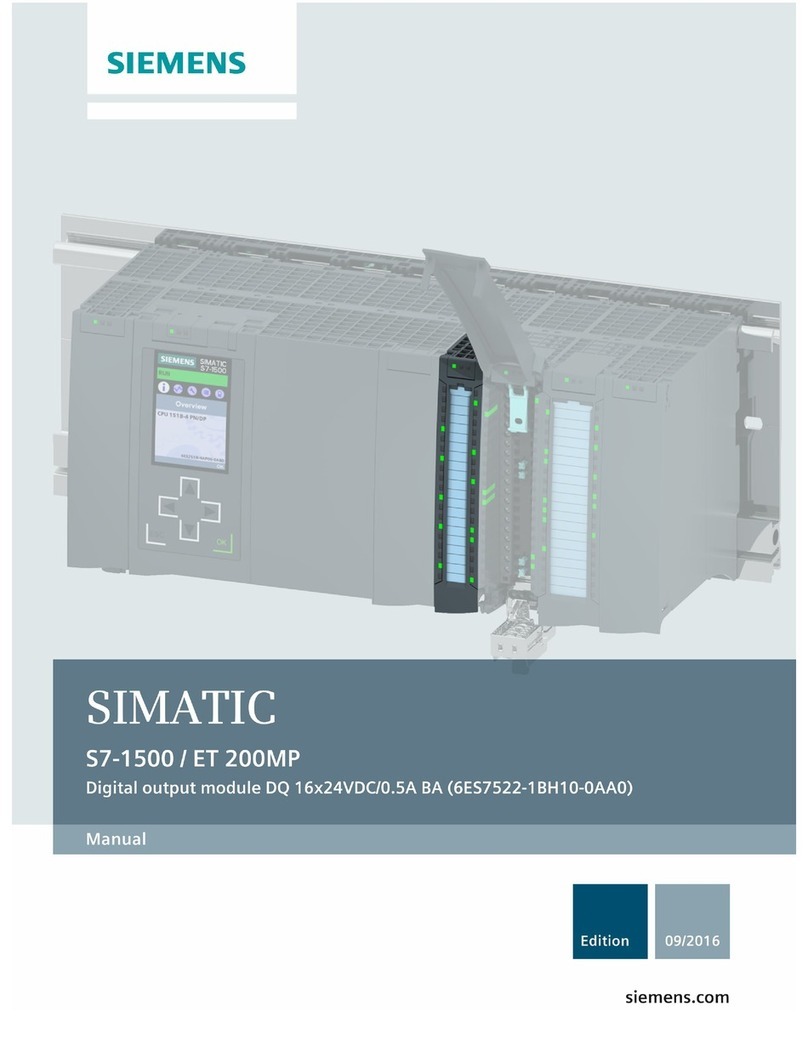 Siemens Simatic S7-1500 manual