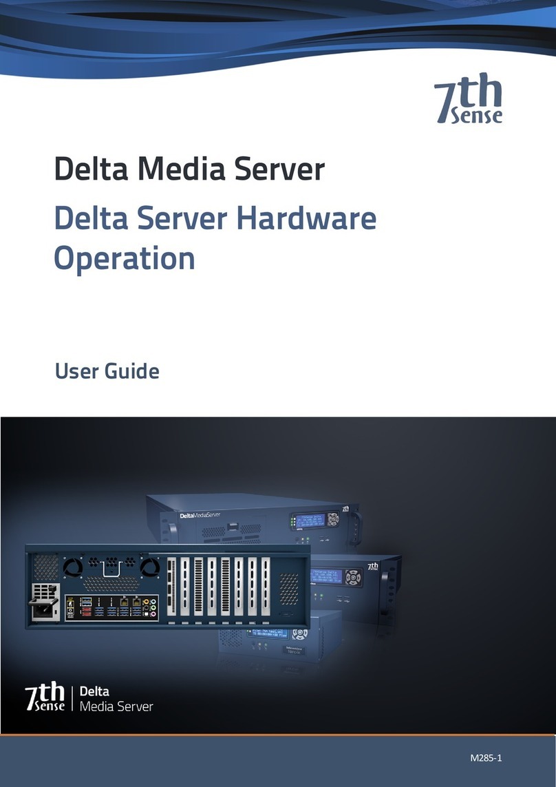 7th Sense Delta User manual