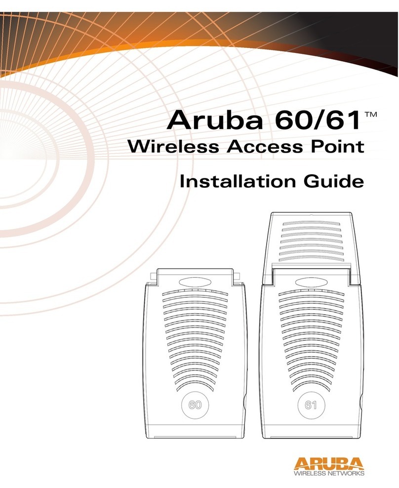 Aruba AP-60 User manual