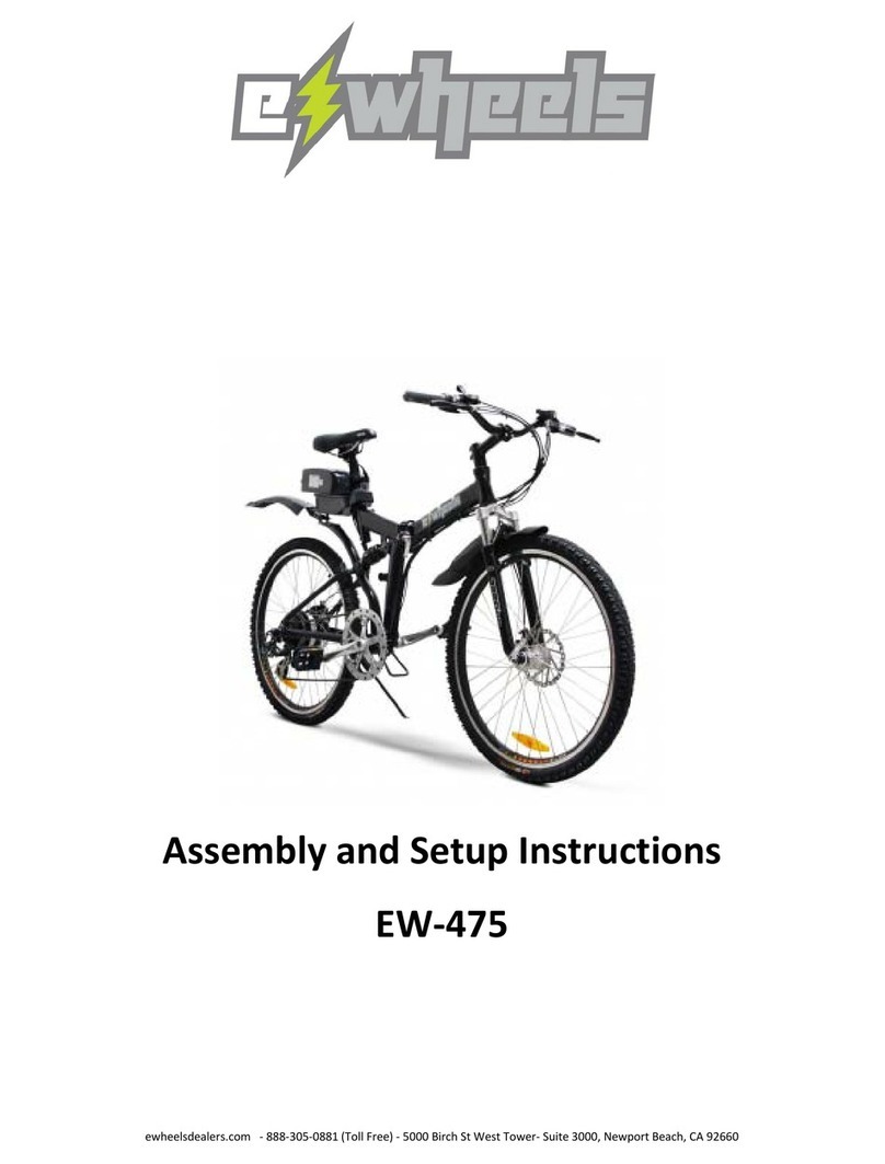 ewheels EW-475 Assembly and setup instructions