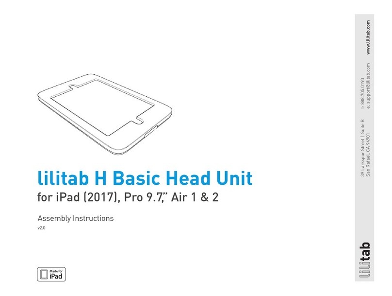 lilitab H Assembly instructions lilitab H Assembly instructions