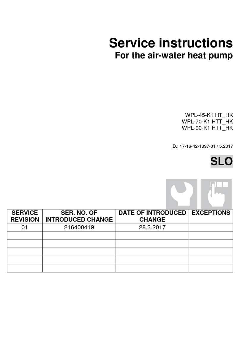 Kronoterm WPL-90-K1 HTT_HK Operating instructions Kronoterm WPL-90-K1 HTT_HK Operating instructions