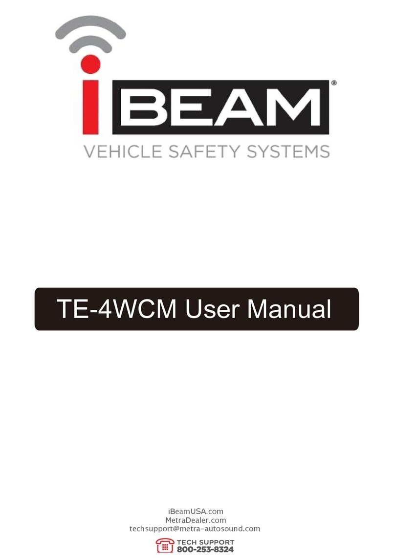 iBeam TE-4WCM User manual