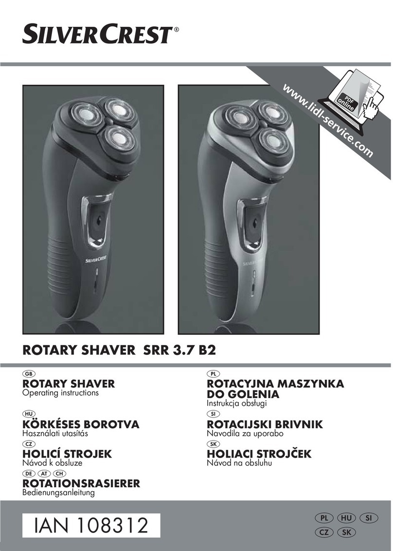 Silvercrest SRR 3.7 B2 User manual Silvercrest SRR 3.7 B2 User manual