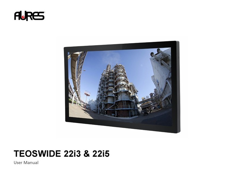 AURES TEOSWIDE 22i5 user manual