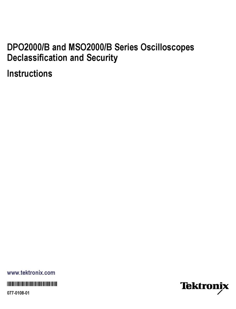 Tektronix DPO2002B instructions Tektronix DPO2002B instructions