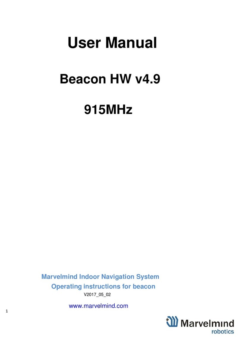 Marvelmind Beacon HW v4.9 User manual