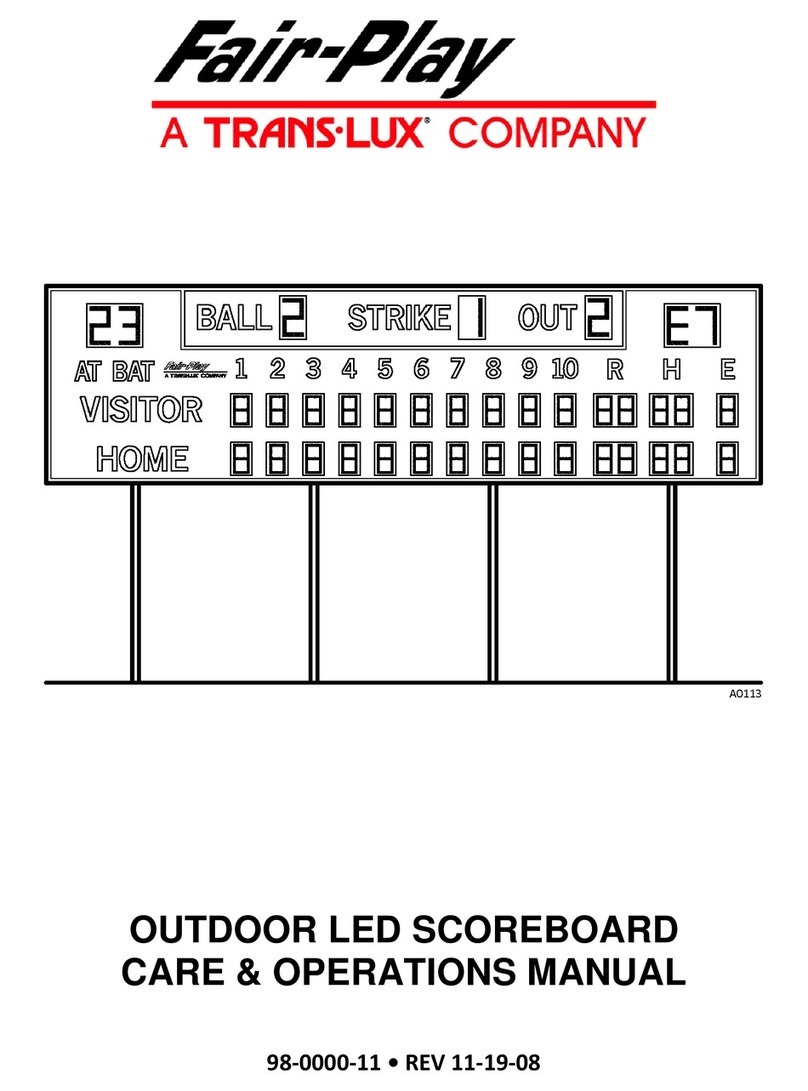 Translux Fair-Play Operation manual