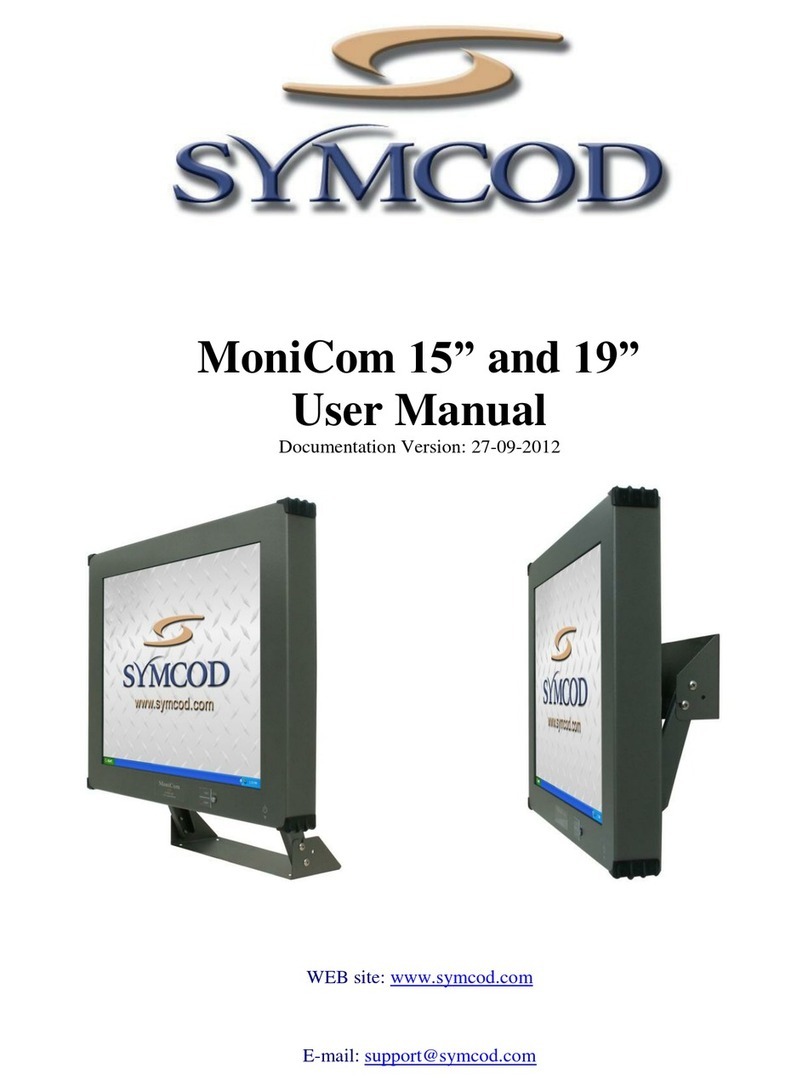 Symcod MoniCom 15'' User manual