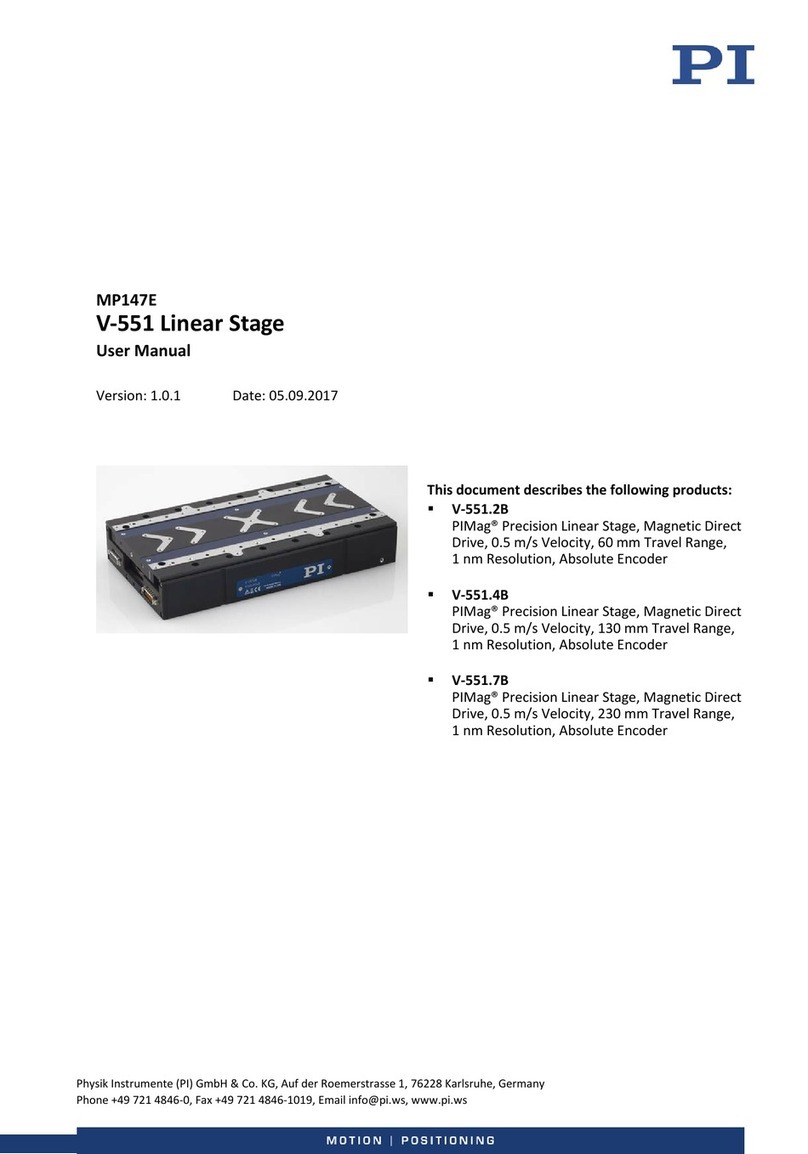 PI V-551 User manual
