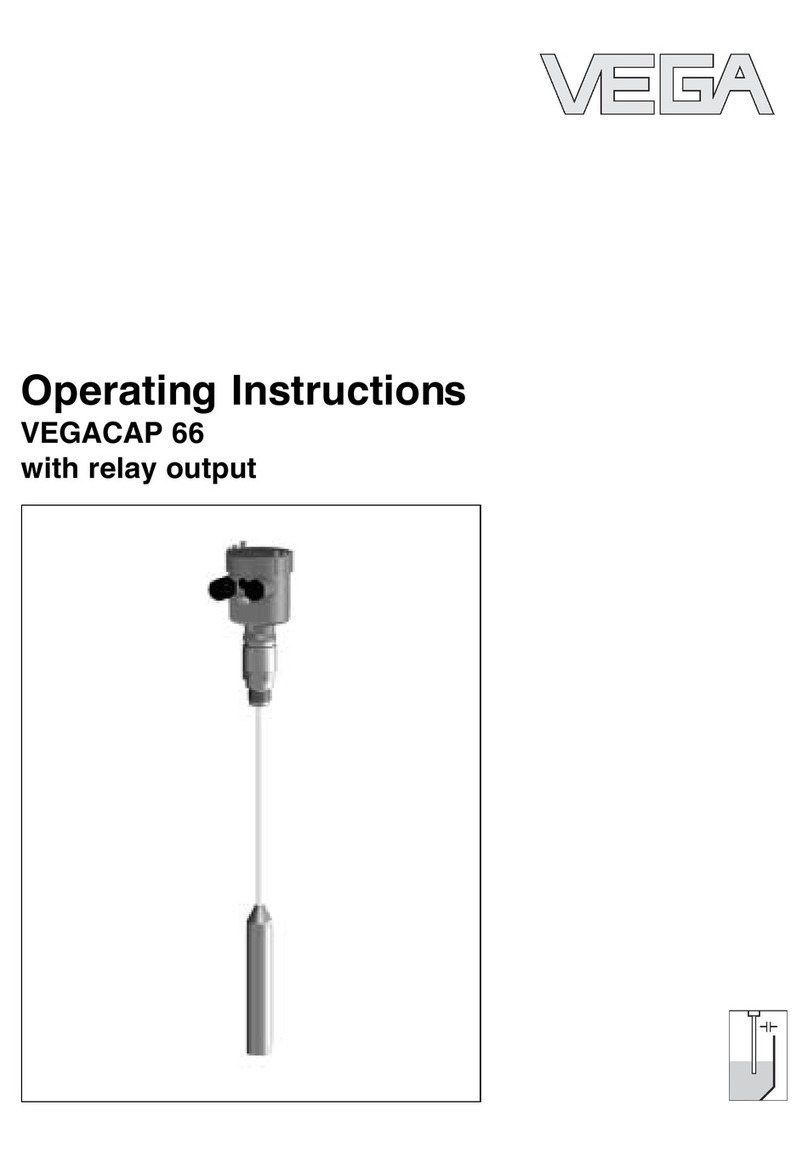 Vega VEGACAP 66 User manual