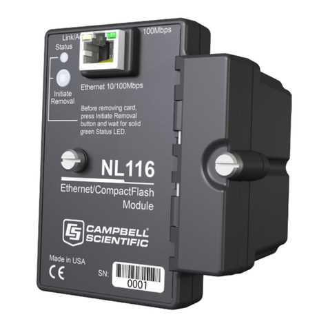 Campbell NL116 User manual