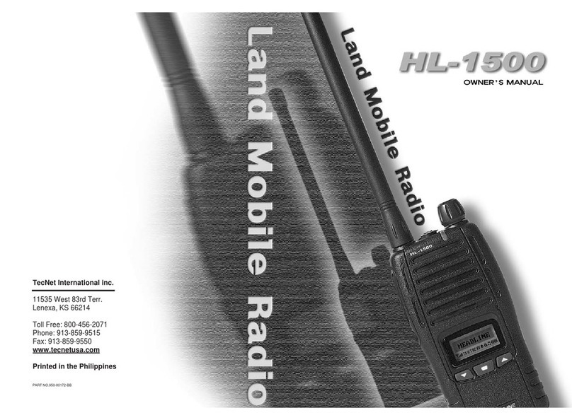 Tecnet HL-1500 User manual