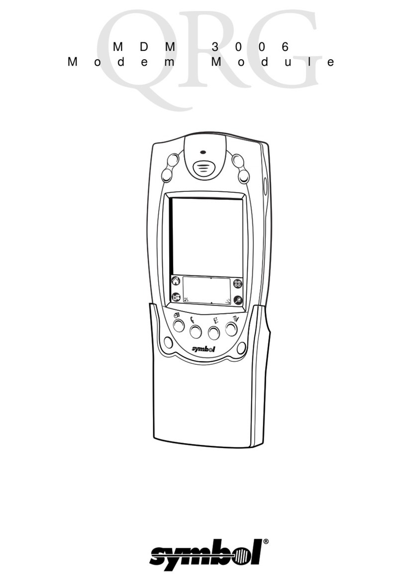 Symbol MDM 3006 quick reference