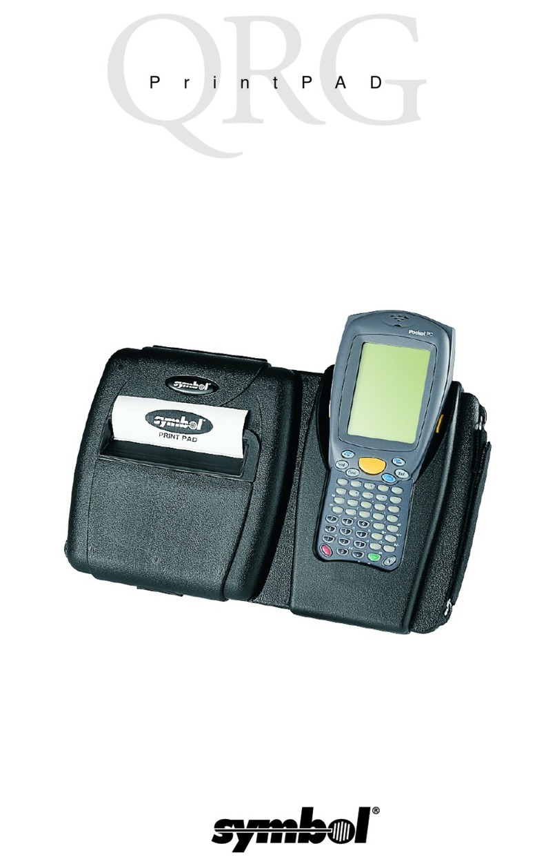 Symbol PrintPAD User manual