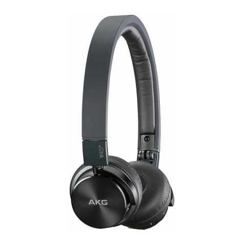 AKG Y45BT User manual