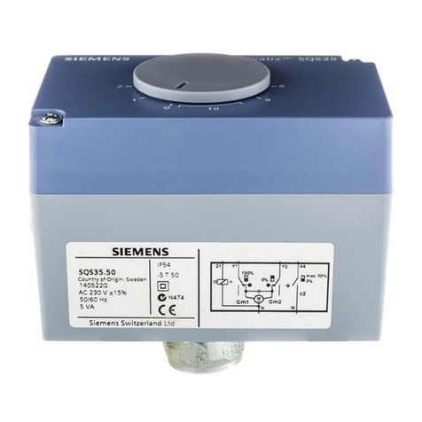 Siemens SQS35.53 User manual