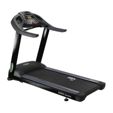 GREEN SERIES FITNESS CIR-TM6000AC-G User manual