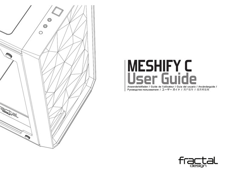 Fractal design MESHIFY C User manual