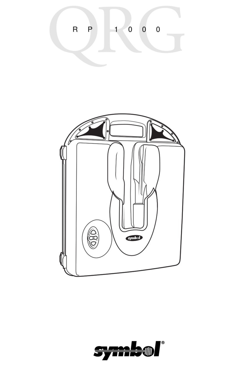 Symbol RP 1000 quick reference