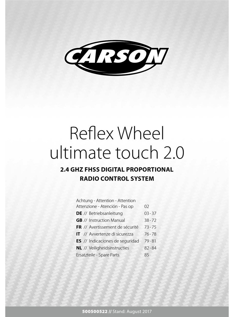 Carson Reflex Wheel ultimate touch 2.0 User manual