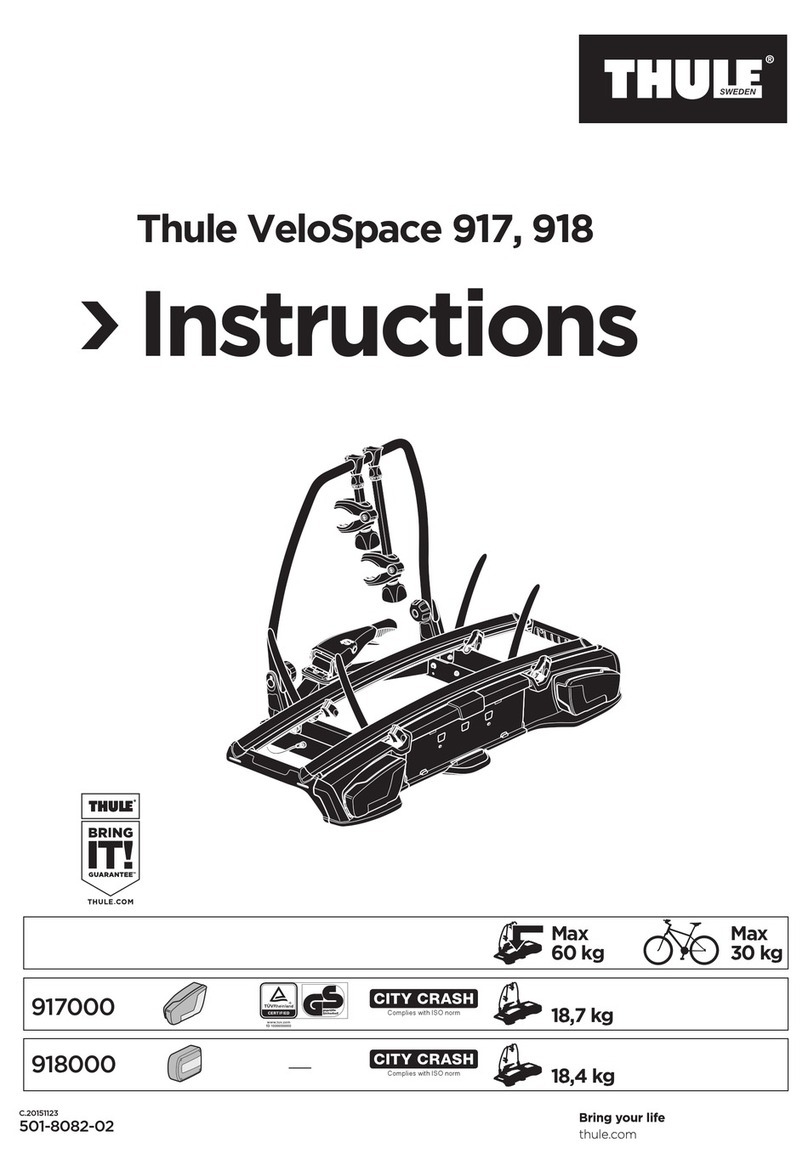 Thule VeloSpace 917 instructions