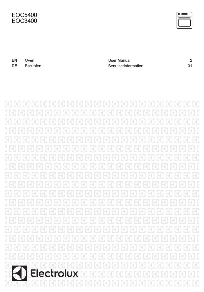 Electrolux EOC5400 User manual