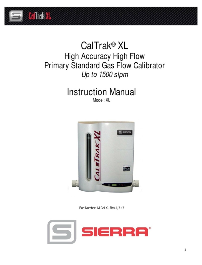 Sierra CalTrak XL instruction manual Sierra CalTrak XL instruction manual