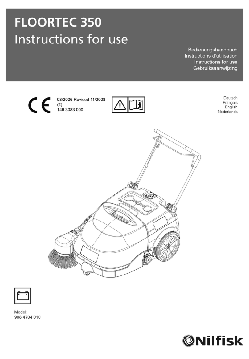 Nilfisk-Advance 908 4704 010 User manual