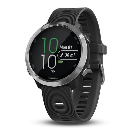 Garmin FORERUNNER 645 owner's manual