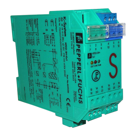 Pepperl+Fuchs KFD2-SH-Ex1 User manual