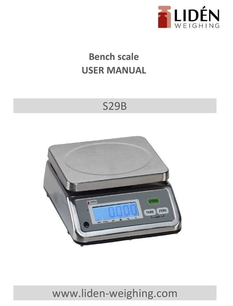 Liden S29B user manual
