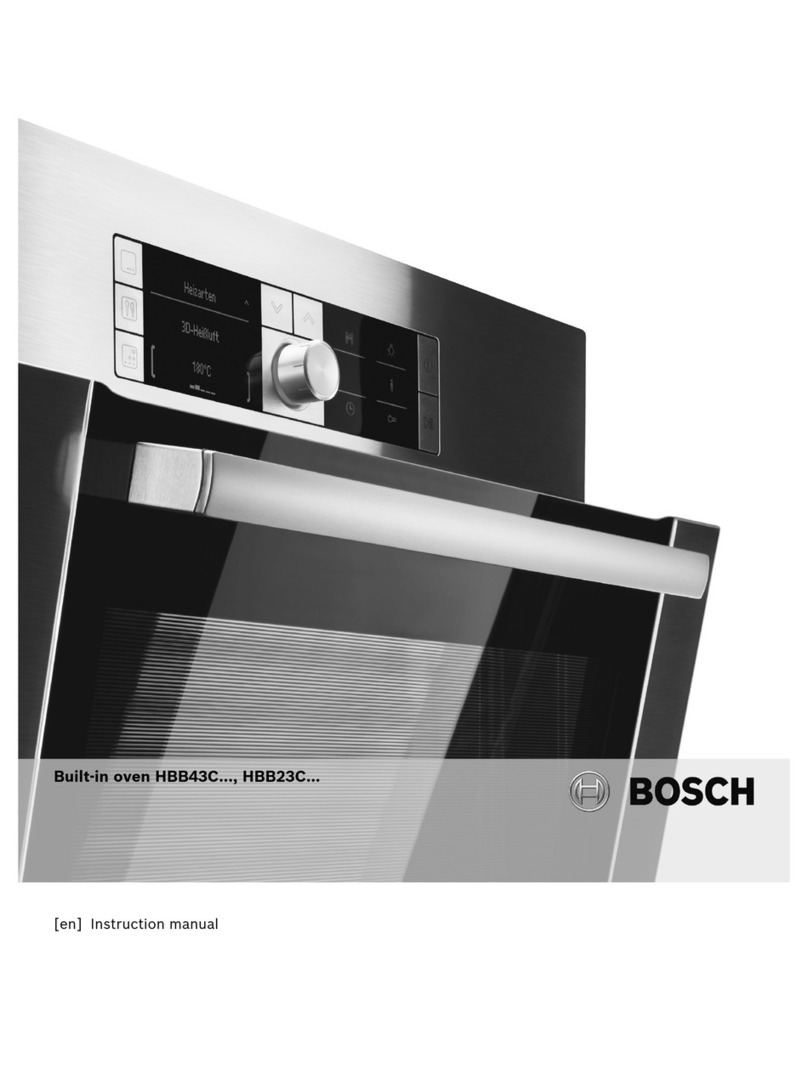 Bosch HBB43C Series User manual