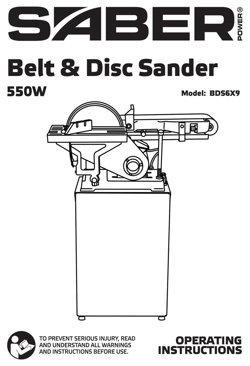 SABER Power BDS6X9 operating instructions