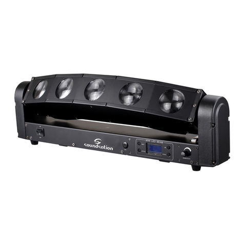 Sound Sation BEAM-ARC5-10W User manual