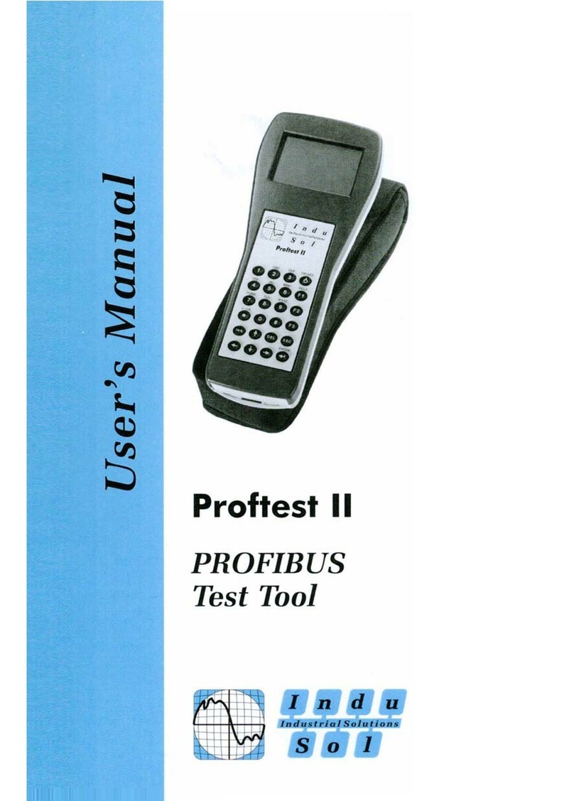 Indu-Sol Proftest II user manual