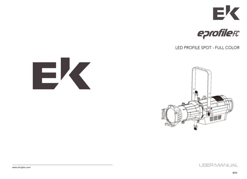 EK EPROFILE FC User manual