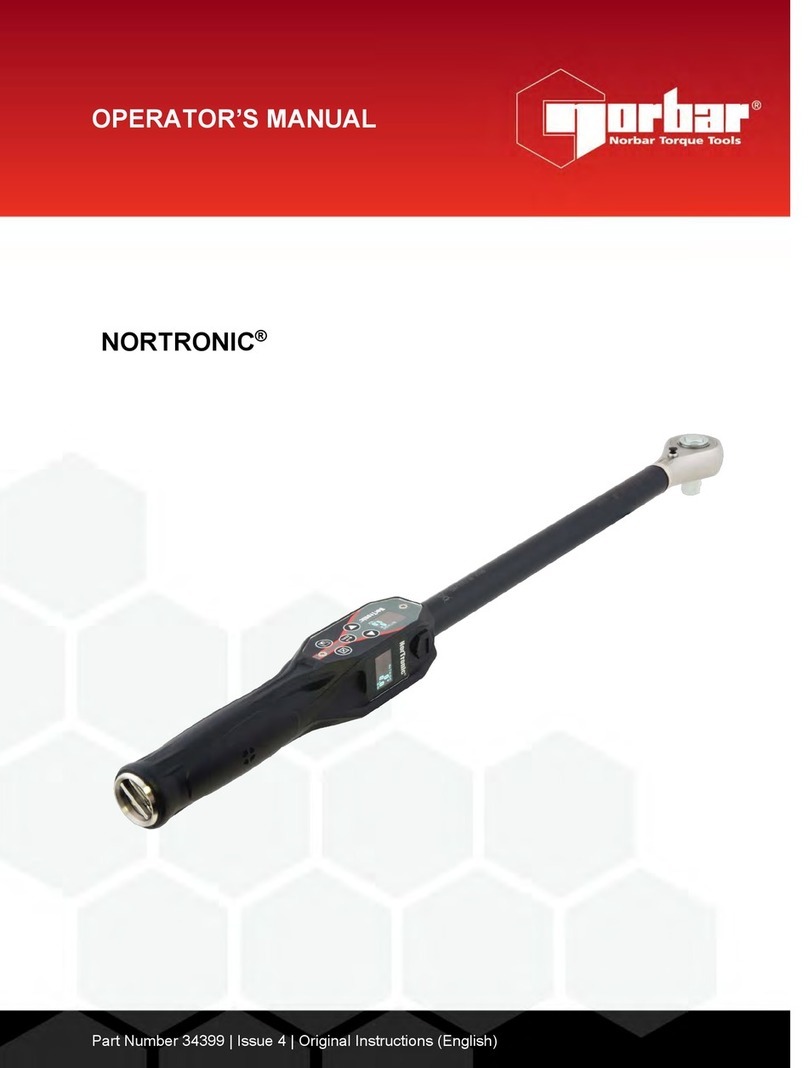 norbar NORTRONIC 34399 Operator's manual norbar NORTRONIC 34399 Operator's manual