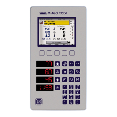 JUMO IMAGO F3000 operating instructions