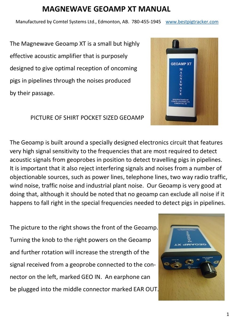 Comtel GEOAMP XT manual