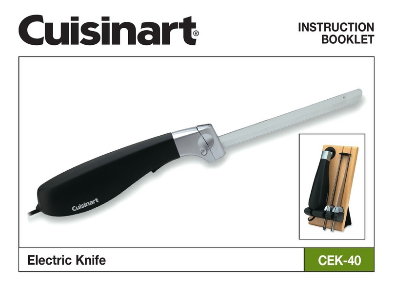 Cuisinart CEK-40 User manual Cuisinart CEK-40 User manual