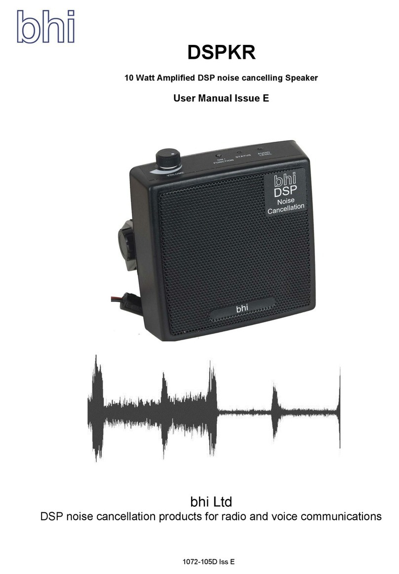 BHI DSPKR user manual